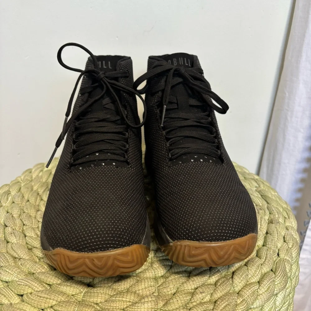 NOBULL Black High-Top Sneakers with Gum Outsole - Picture 5 of 10